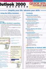 Tutor Outlook 2000 Advanced cover image