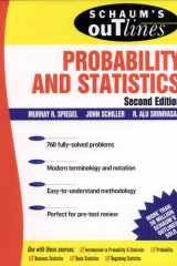 Schaum's Outline of Probability and Statistics cover image