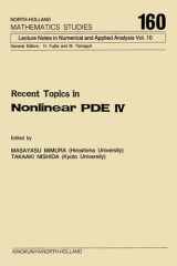 Recent Topics in Nonlinear PDE IV cover image