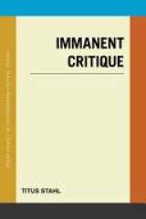 Immanent Critique cover image