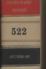 United States Reports, Cases Adjudged in the Supreme Court at October Term, 1997, Beginning of Term, October 6, 1997, Through March 2, 1988 (028-001-00492-0) cover image