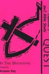 Bible Quest: In The Beginning (Genesis), Answer Key cover image