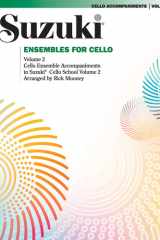 Ensembles for Cello Second and Third Cello Parts for Suzuki Cello School cover image