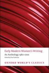 Early Modern Women's Writing cover image