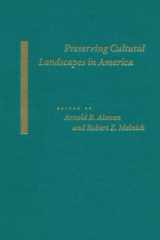 Preserving Cultural Landscapes in America (Center Books on Contemporary Landscape Design) cover image