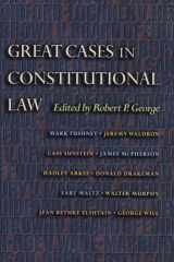 Great Cases in Constitutional Law cover image