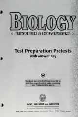 Biology Principles and Explorations: Test Preparation Pretests with Answer Key cover image