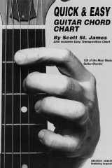 Quick and Easy Guitar Chord Chart cover image