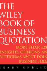 The Wiley Book of Business Quotations cover image