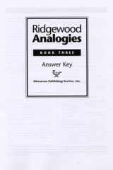 Ridgewood Analogies Bk 3 Key (Grd 6) cover image