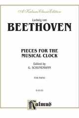 Pieces for the musical clock for piano cover image