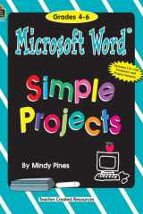 Microsoft Word Simple Projects, Grades 4-6 cover image