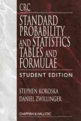 CRC Standard Probability and Statistics Tables and Formulae, Student Edition cover image