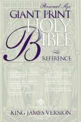 KJV Holy Bible Giant Print Reference, Personal Size Platinum Edition cover image