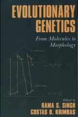 Evolutionary Genetics From Molecules to Morphology cover image