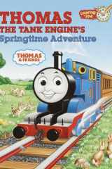 Thomas the Tank Engine Springtime Adventure Coloring Book cover image