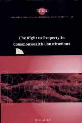 The Right to Property in Commonwealth Constitutions cover image