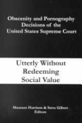 Obscenity and Pornography Decisions of the United States Supreme Court cover image