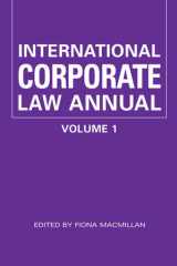 International Corporate Law - Volume 1 cover image