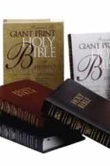 KJV Giant Print Reference Bible, Personal Size, Bronze Edition cover image