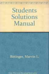Students Solutions Manual cover image