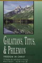 Galatians, Titus & Philemon Freedom in Christ cover image
