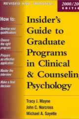 Insider's Guide to Graduate Programs in Clinical and Counseling Psychology 2000/2001 Edition cover image