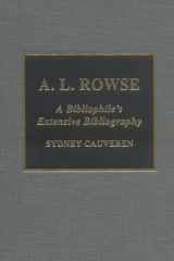 A.L. Rowse cover image