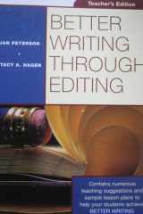 Better Writing Through Editing cover image
