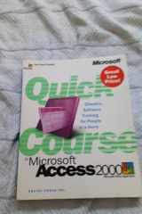 Quick Course in Microsoft Access 2000 cover image