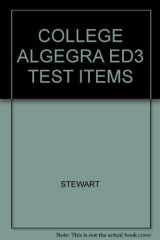 College Algegra Ed3 Test Items cover image
