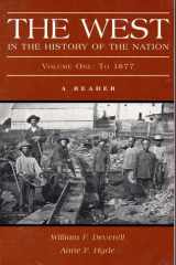 The West in the History of the Nation, Volume I To 1877 cover image