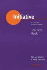 Initiative: A Course for Advanced Learners Teacher's book cover image