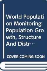 World Population Monitoring: Population Growth, Structure and Distribution (Population Studies) cover image