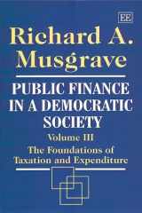 Public Finance in a Democratic Society Volume III cover image