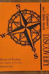 Discovery - Words of Wisdom - Answer Key Job, Psalms, and Proverbs cover image