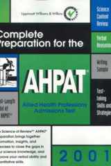 Complete Preparation for the AHPAT, 2001 Allied Health Professions Admission Test cover image