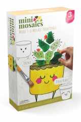 Mini Mosaics Happy Houseplants: Paint and Decorate Canvas Boards with Tumbled Glass―DIY Mixed-Media Craft Gift for Ages 6 and Up cover image