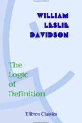 The Logic of Definition cover image