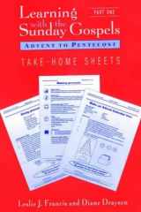 Learning with Sunday Gospels Worksheets Part I: Advent to Pentecost cover image