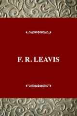 F. R. Leavis (English Authors Series) cover image