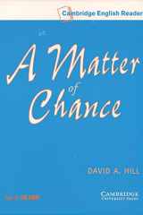 A Matter of Chance Level 4 Audio Cassette Set (2 Cassettes) (Cambridge English Readers) cover image