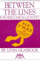 Between the lines for percussion quintet cover image