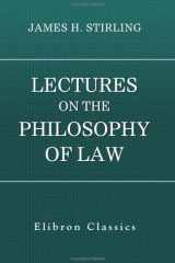 Lectures on the Philosophy of Law cover image