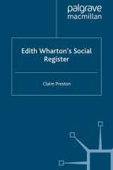 Edith Wharton's Social Register Fictions and Contexts cover image