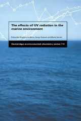 The Effects of UV Radiation in the Marine Environment (Cambridge Environmental Chemistry Series Book 10) cover image