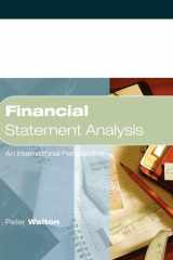 Financial Statement Analysis: An International Perspective cover image