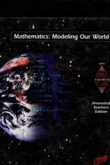 Mathematics Modeling Our World cover image