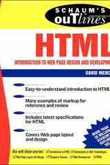 Schaum Outline of HTML Schaum cover image