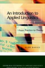 An Introduction to Applied Linguistics: From Practice to Theory (Edinburgh Textbooks in Applied Linguistics) cover image
